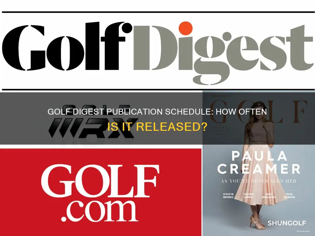 how often is golf digest published