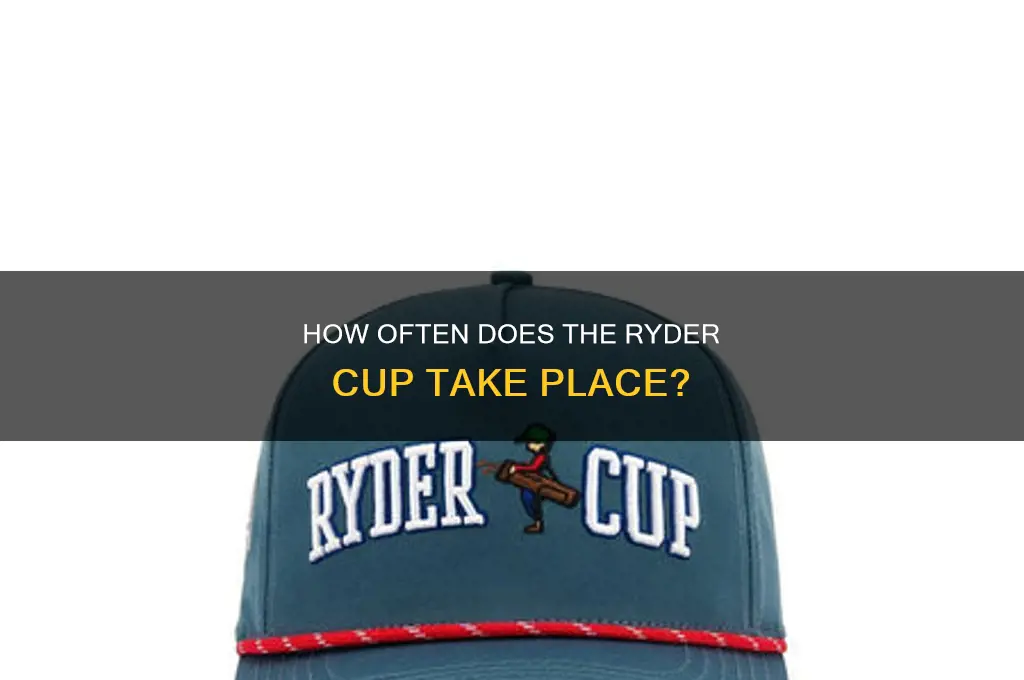 how often is golf ryder cup contested