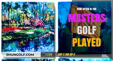How Often is the Masters Golf Tournament Played Annually?