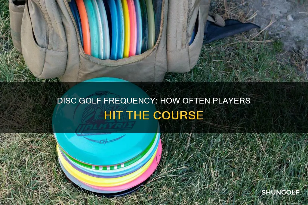 how often people play disc golf