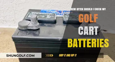 Optimal Golf Cart Battery Maintenance: How Often to Check