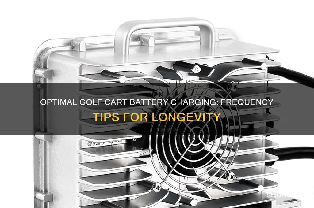 how often should we plug in out golf cart battery