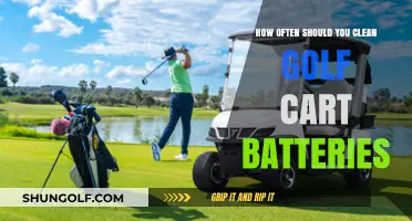 Optimal Golf Cart Battery Cleaning Frequency for Longevity and Performance