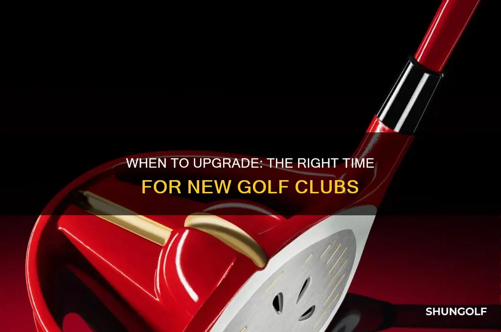how often should you get new golf clubs