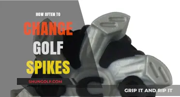 Golf Spikes: When to Change Them