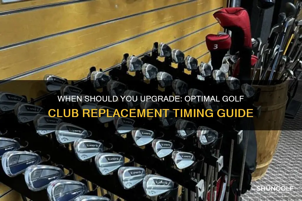 how often to replace golf clubs