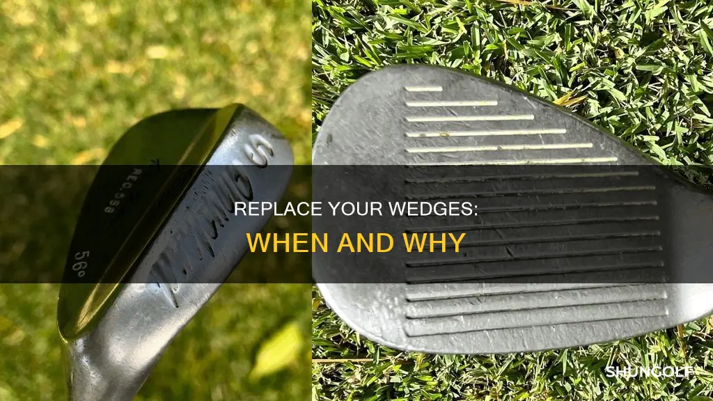 how often to replace golf wedges
