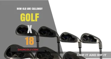 Callaway Golf X-18 Irons: Unveiling Their Age and Legacy