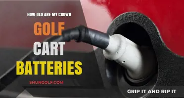 Determining the Age of Your Crown Golf Cart Batteries: A Guide