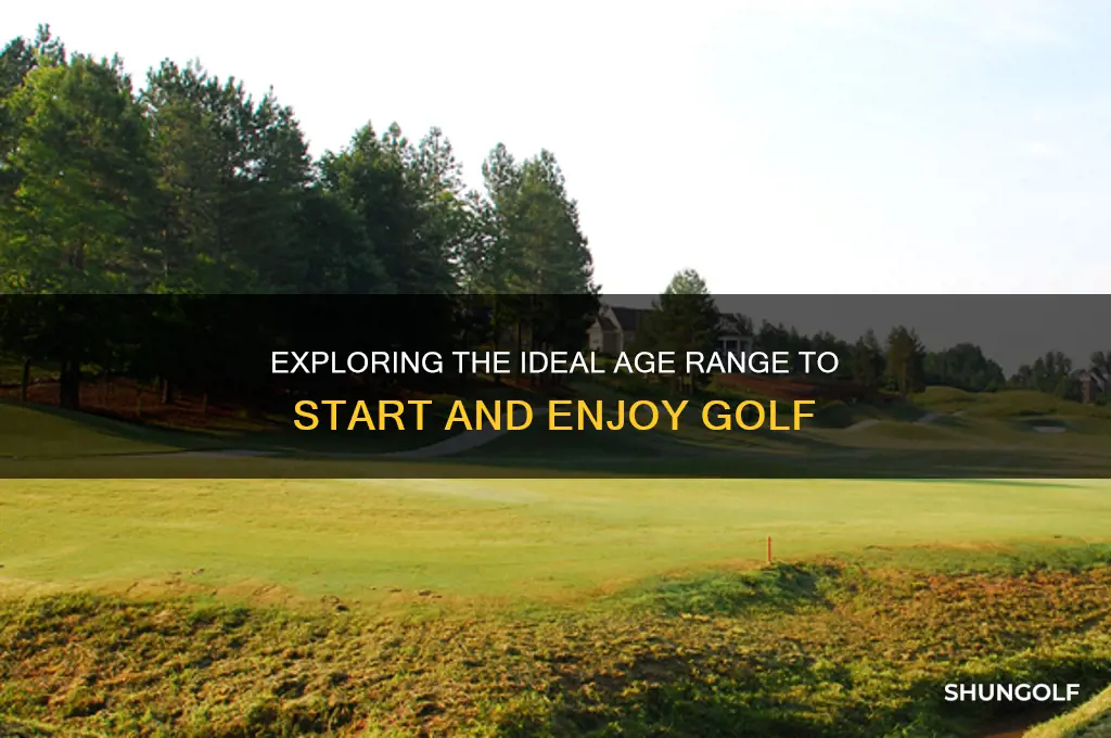 how old can you play golf