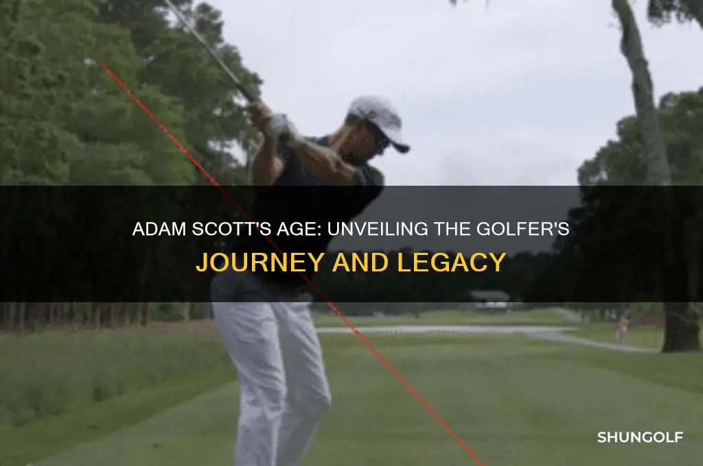how old is adam scott the golfer