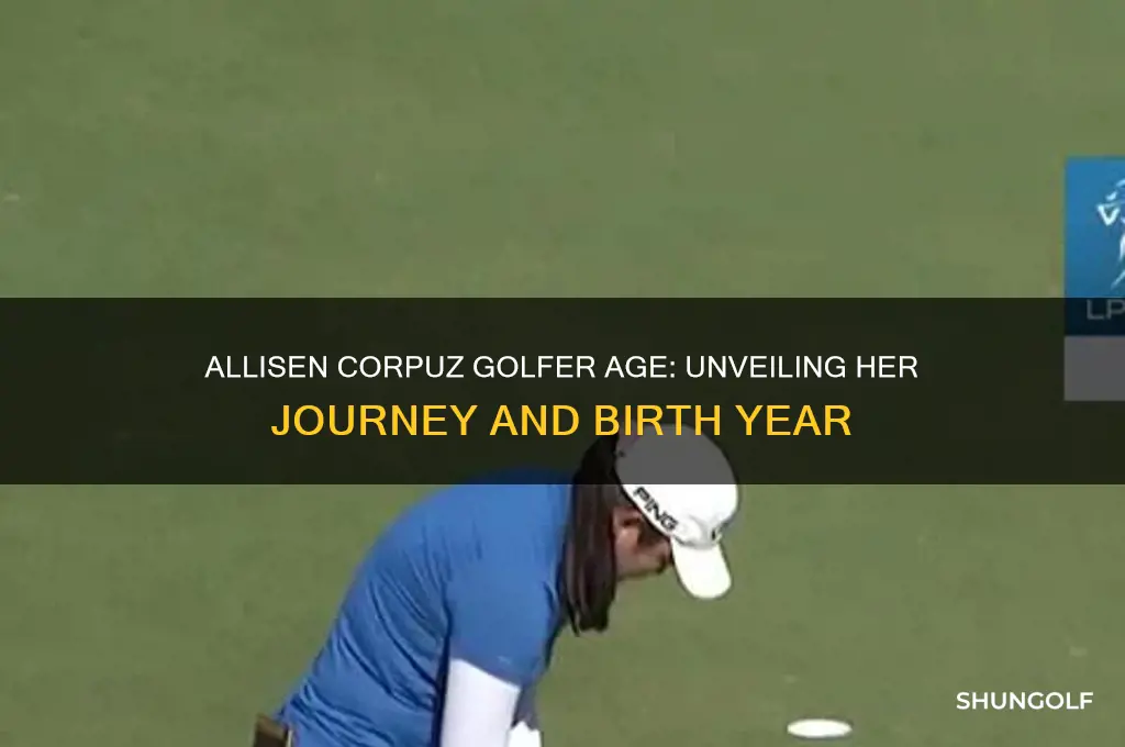how old is allisen corpuz golfer