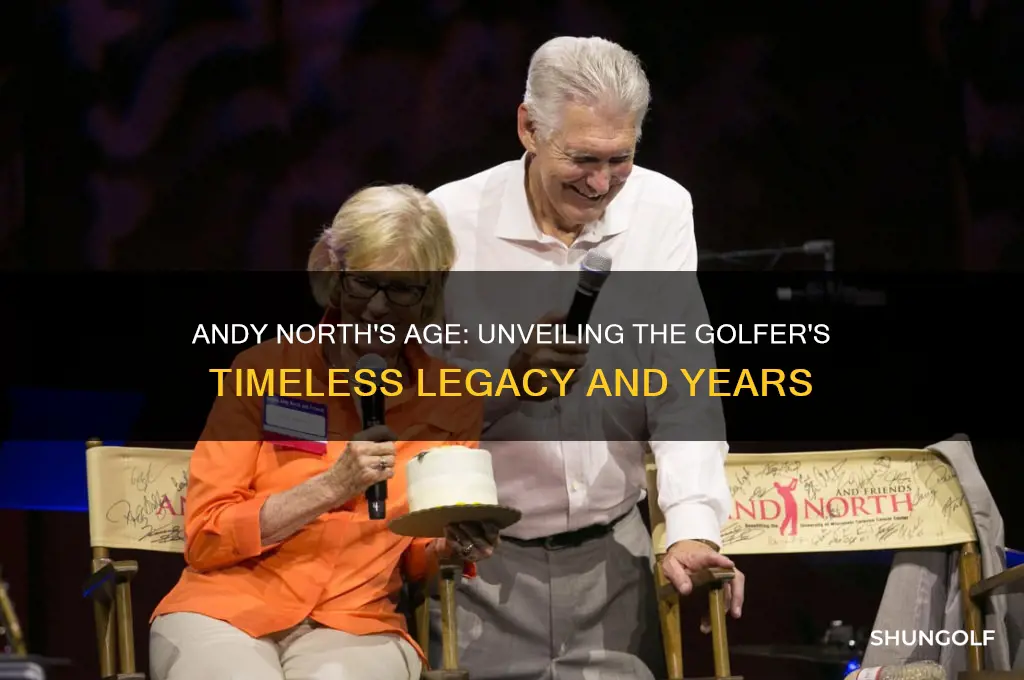 how old is andy north the golfer
