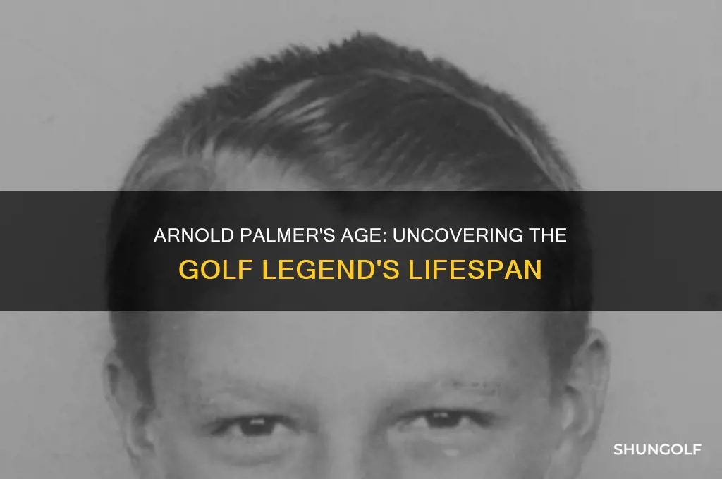 how old is arnold palmer the golfer
