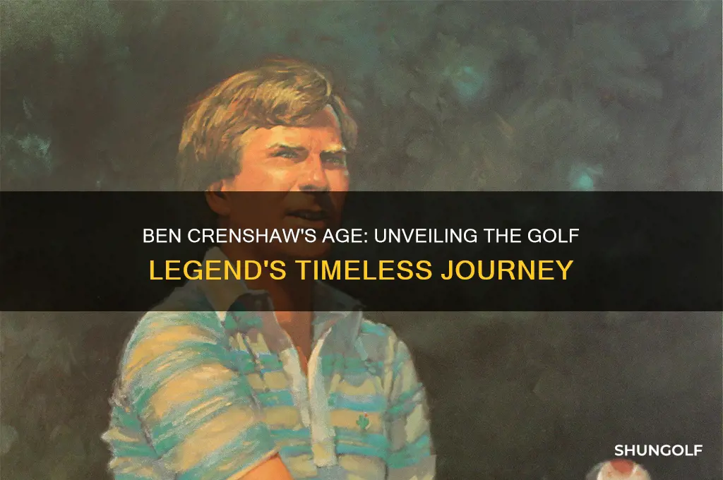 how old is ben crenshaw golfer
