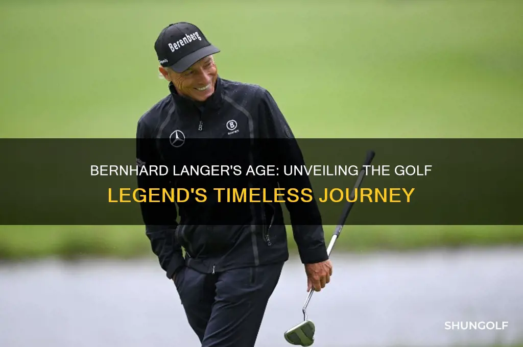 how old is bernhard langer the golfer