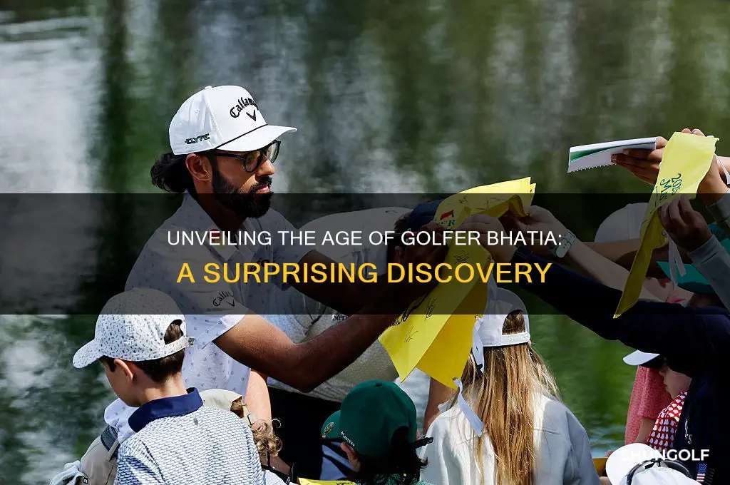 how old is bhatia the golfer