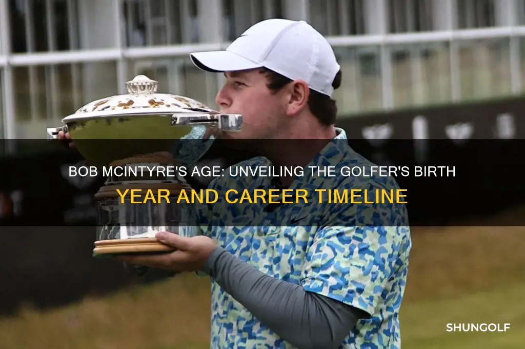 how old is bob mcintyre the golfer