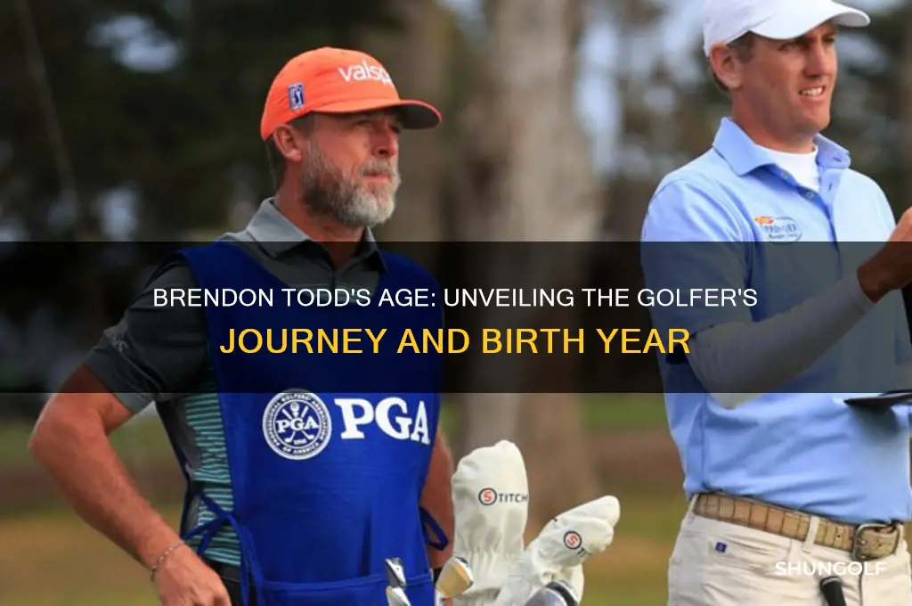 how old is brendon todd golfer