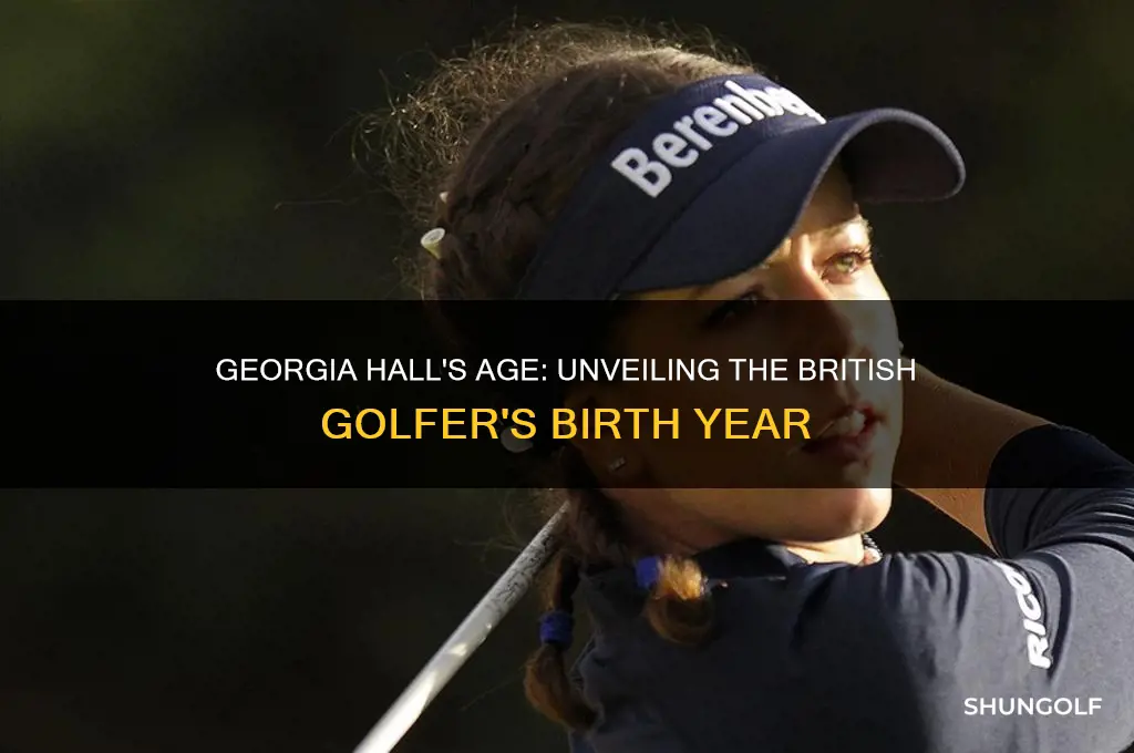 how old is british golfer georgia hall