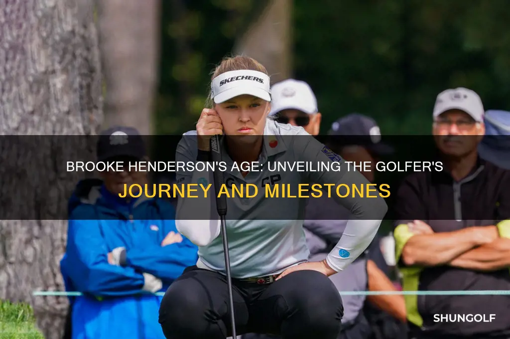 how old is brooke henderson golfer