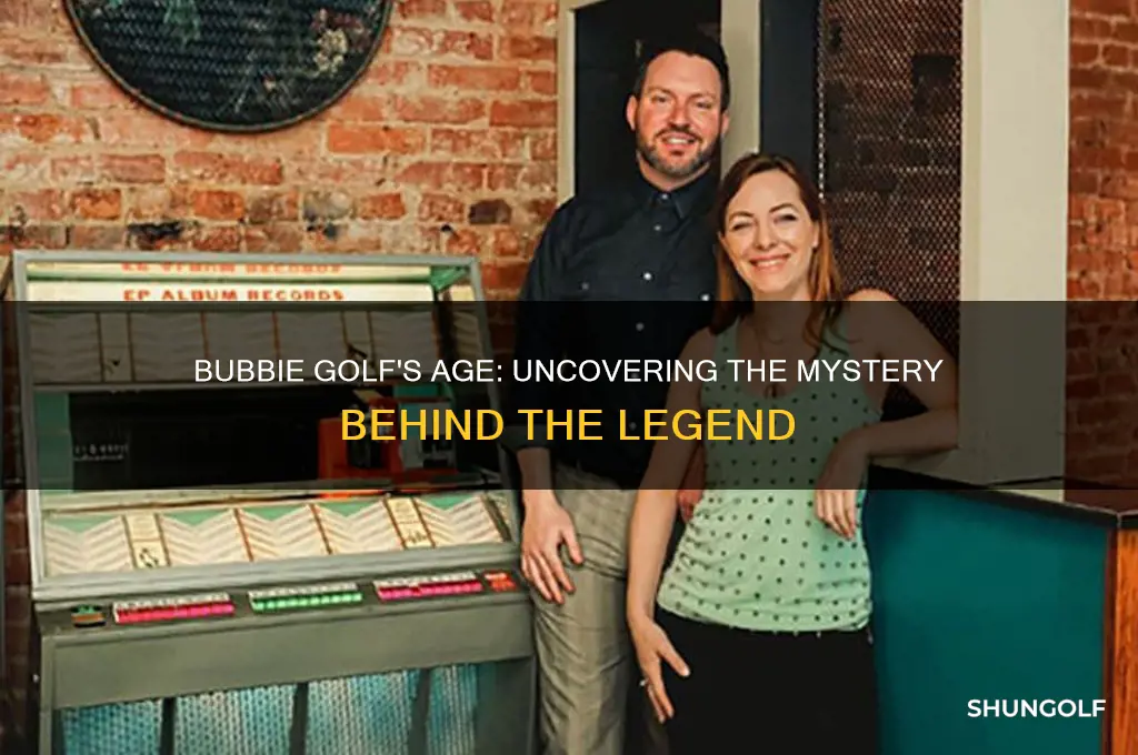 how old is bubbie golf