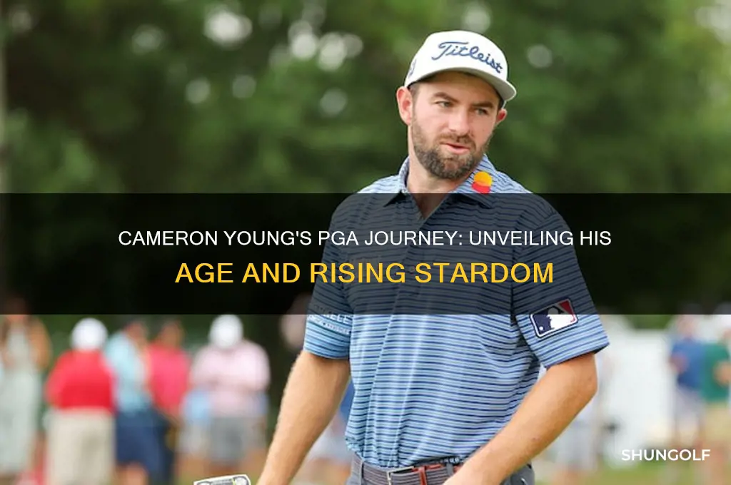how old is cameron young pga golfer