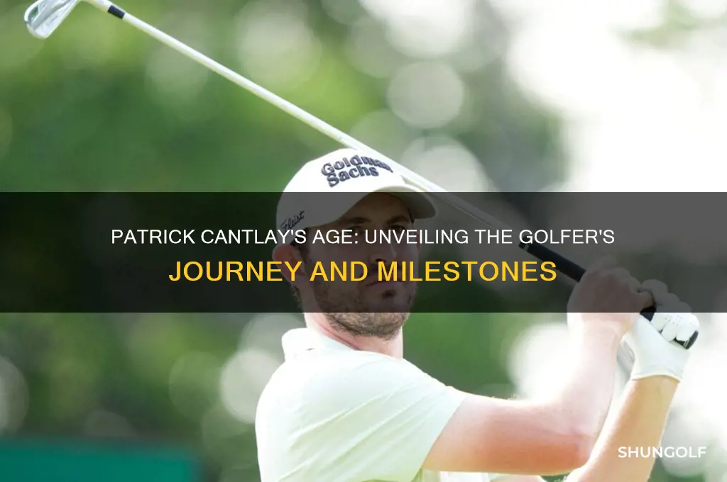 how old is cantlay golfer