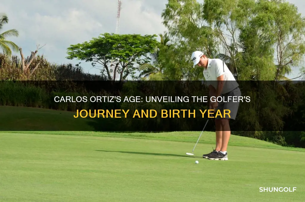 how old is carlos ortiz the golfer