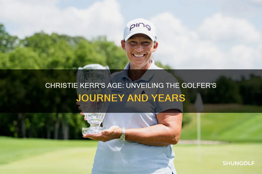 how old is christie kerr the golfer