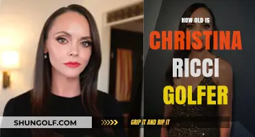 Christina Ricci Golfer's Age: Unveiling the Mystery Behind Her Years