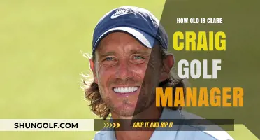 Clare Craig's Age: Unveiling the Golf Manager's Timeless Journey