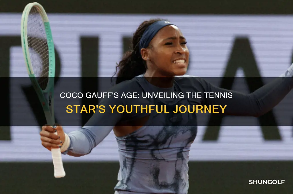 how old is coco golf tennis player