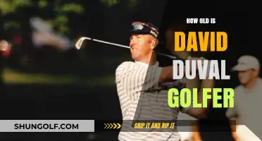 David Duval's Age: Unveiling the Golfer's Journey and Legacy