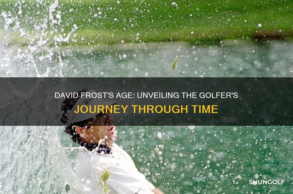 how old is david frost the golfer
