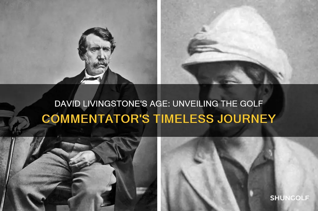 how old is david livingstone golf commentator