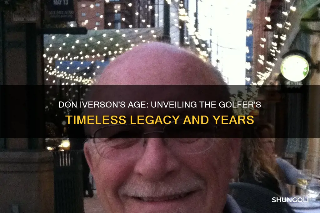 how old is don iverson golfer