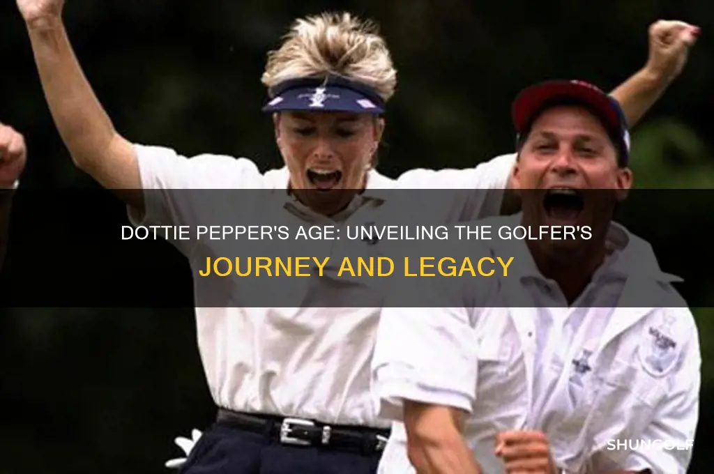 how old is dottie pepper the golfer