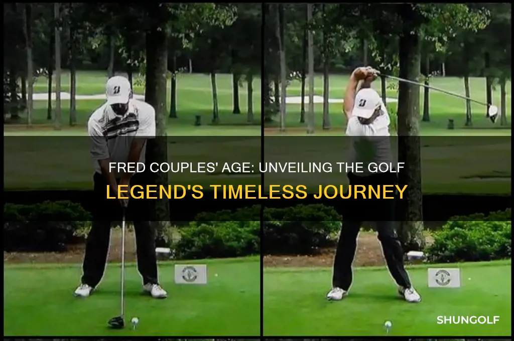 how old is fred couples golfer