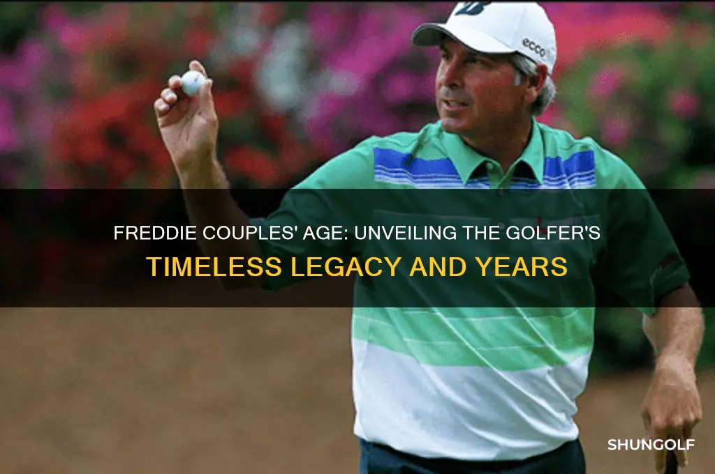 how old is freddie couples the golfer