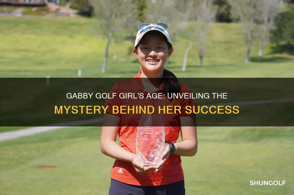 how old is gabby golf girl