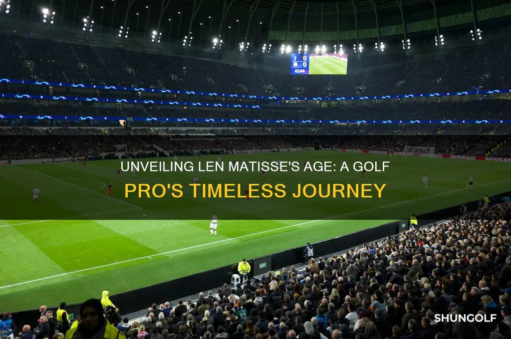 how old is golf pro len matisse
