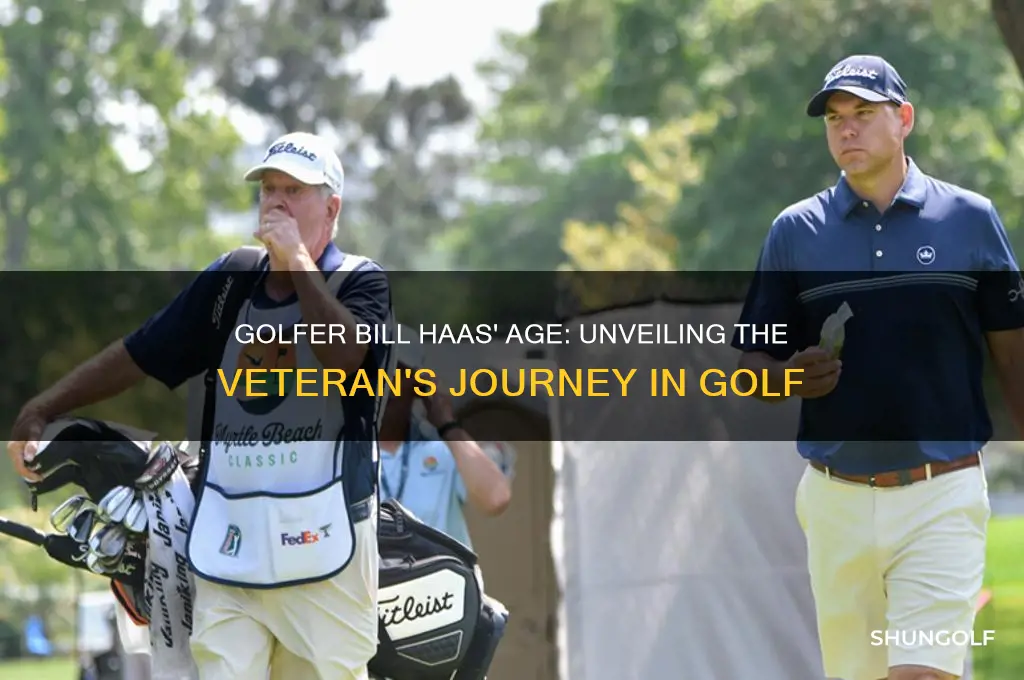 how old is golfer bill haas
