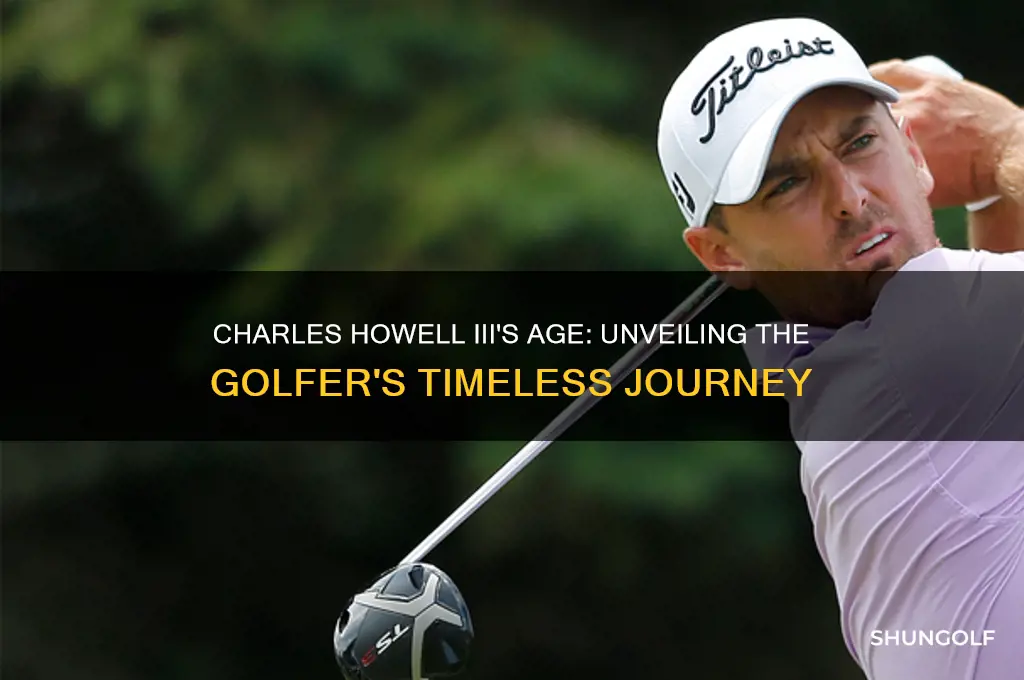 how old is golfer charles howell the third