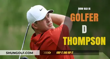 Unveiling Golfer D. Thompson's Age: A Surprising Discovery