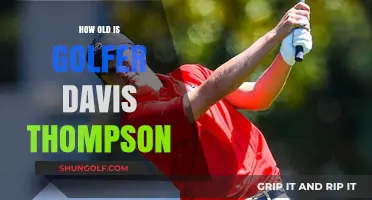 Discovering Golfer Davis Thompson's Age: A Rising Star's Journey