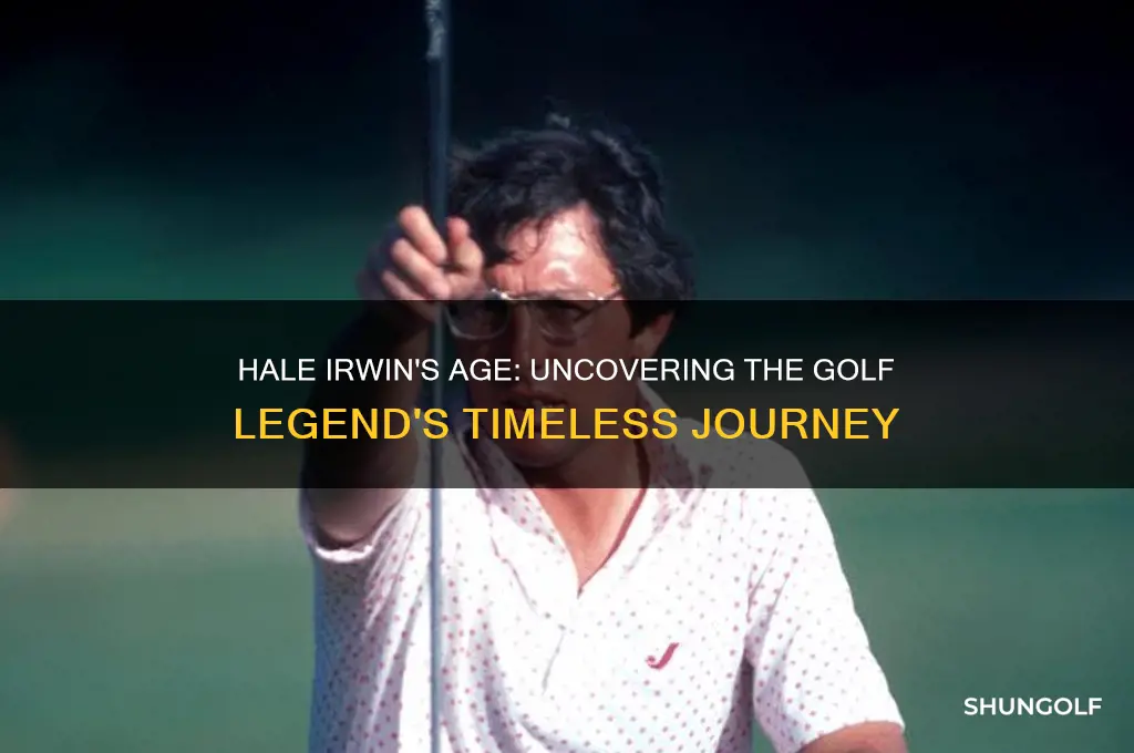 how old is golfer hale irwin