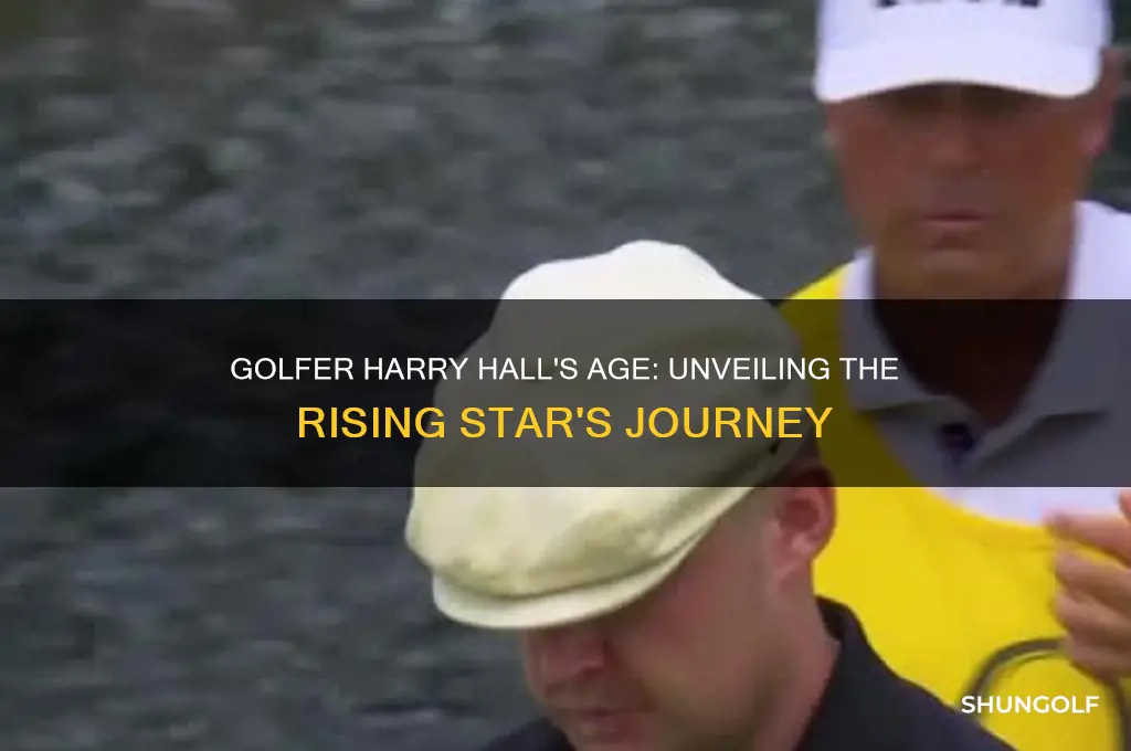 how old is golfer harry hall