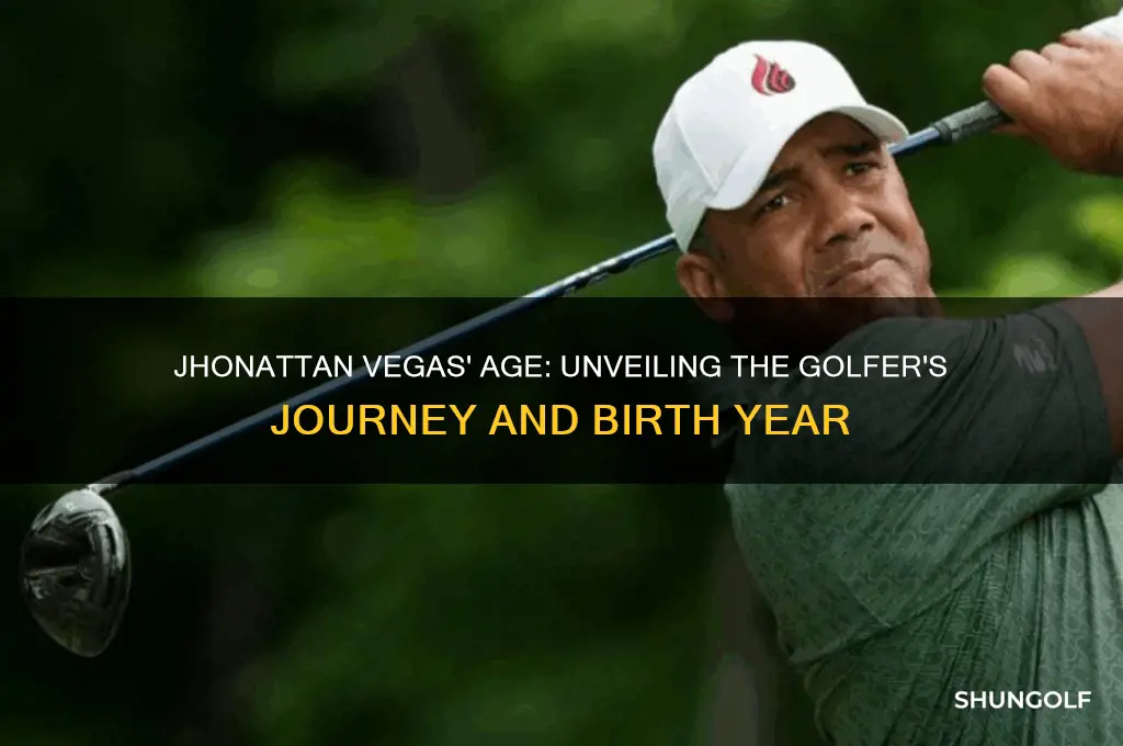 how old is golfer jhonattan vegas