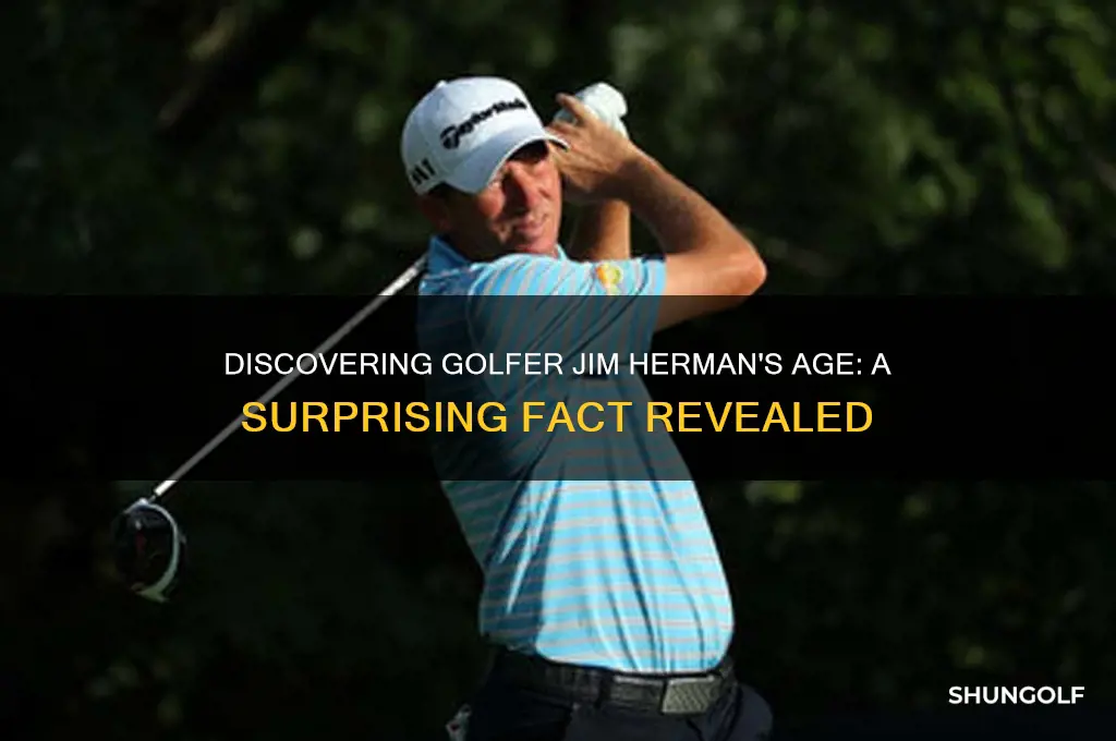 how old is golfer jim herman